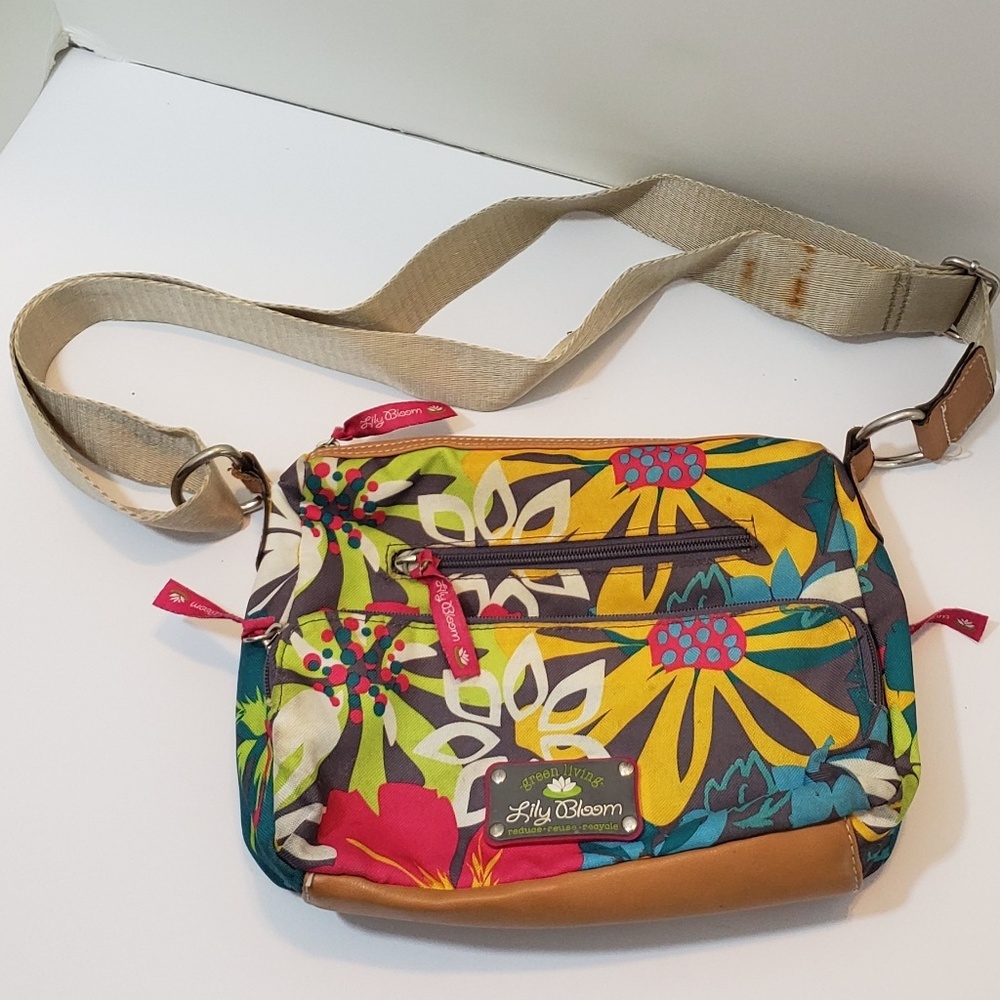 Lily Bloom Crossbody with Adjustable Strap